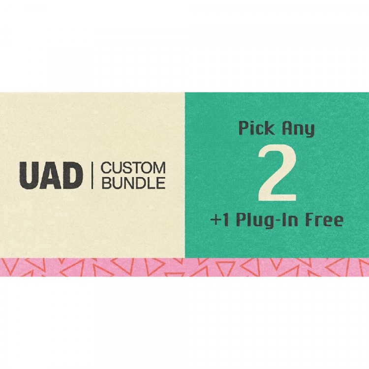 Universal Audio UAD Custom 2 Bundle Plugins 效果器套組 (序號下載版)